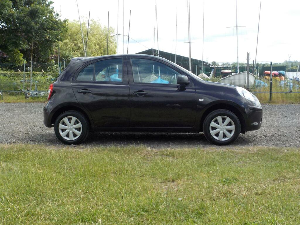 Nissan Micra 1.2 12V Visia Euro 5 Black #6