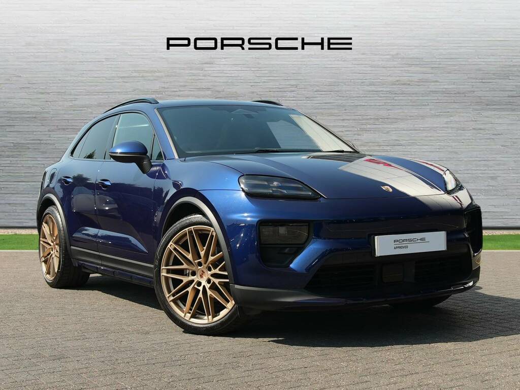 Porsche Macan 4 Electric  Blue #3
