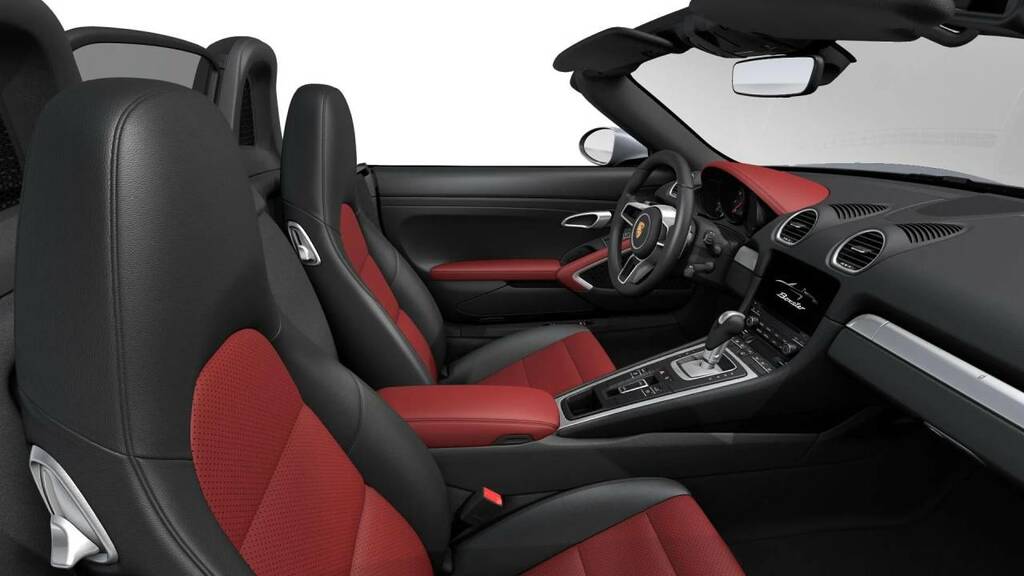 Porsche 718 Boxster Convertible Silver #5