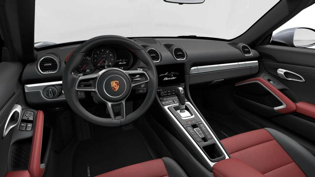 Porsche 718 Boxster Convertible Silver #4
