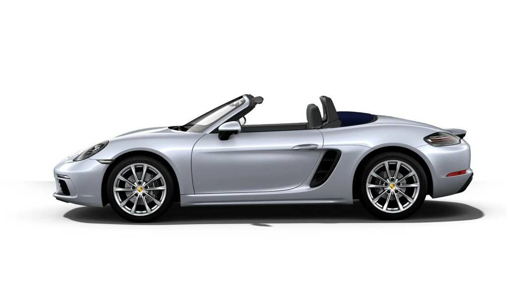 Porsche 718 Boxster Convertible Silver #2
