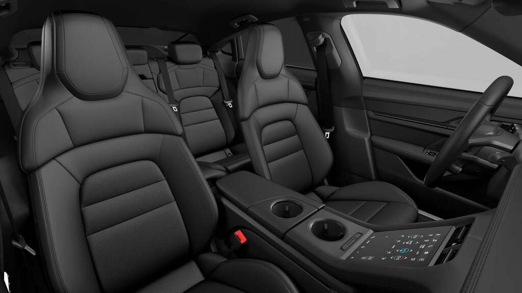 Porsche Taycan 4S Black #5
