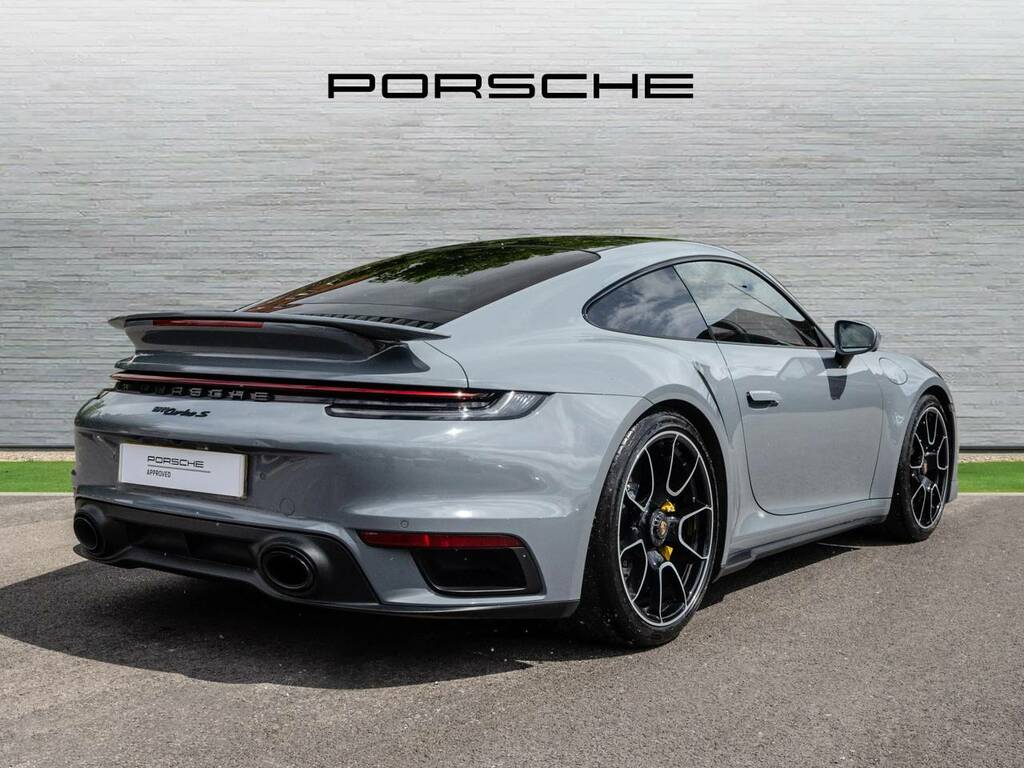 Porsche 911 Turbo S My23 Grey #3