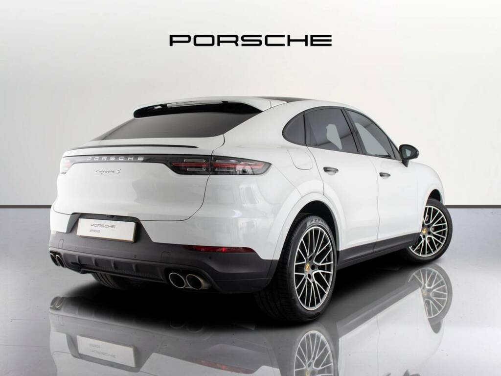 Porsche Cayenne S Coupe White #3