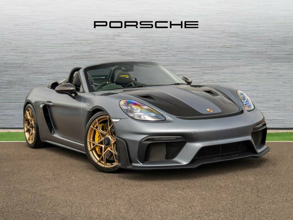 Porsche 718 Spyder Rs Grey
