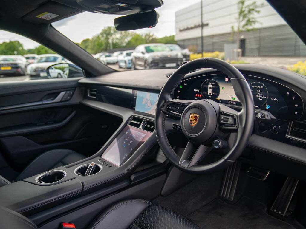 Porsche Taycan Turbo Cross Turismo My22 Grey #4