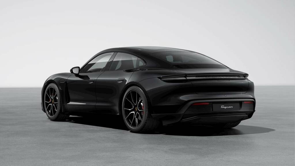 Porsche Taycan 4S Black #3