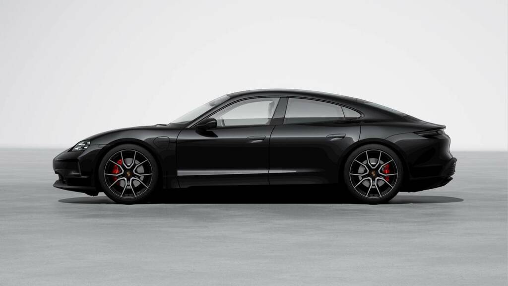 Porsche Taycan 4S Black #2