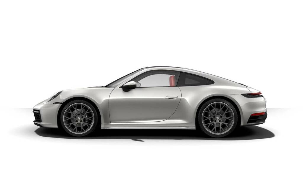 Porsche 911 Carrera 4 Silver #2