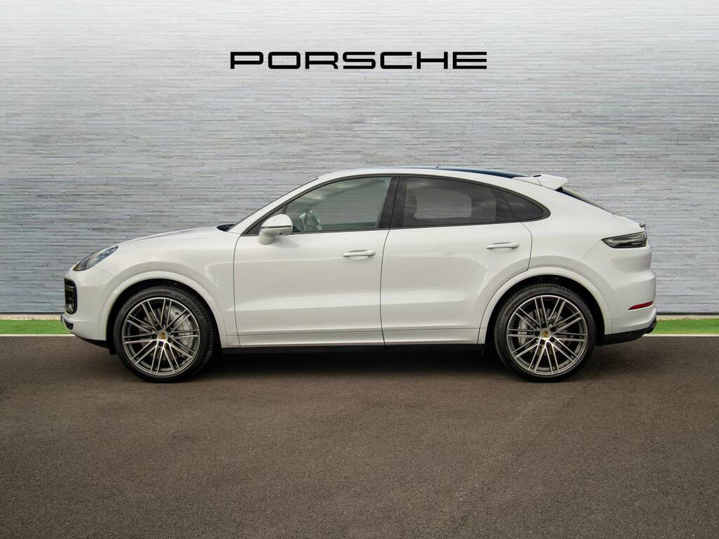 Porsche Cayenne Turbo Coupe White #2