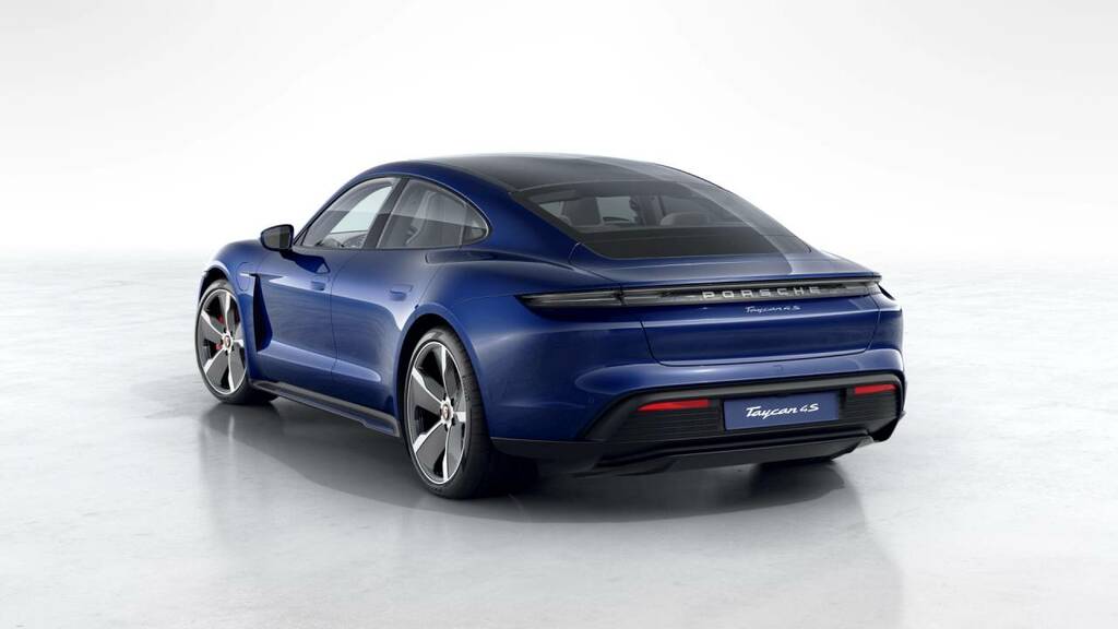 Porsche Taycan 4S My22 Blue #3