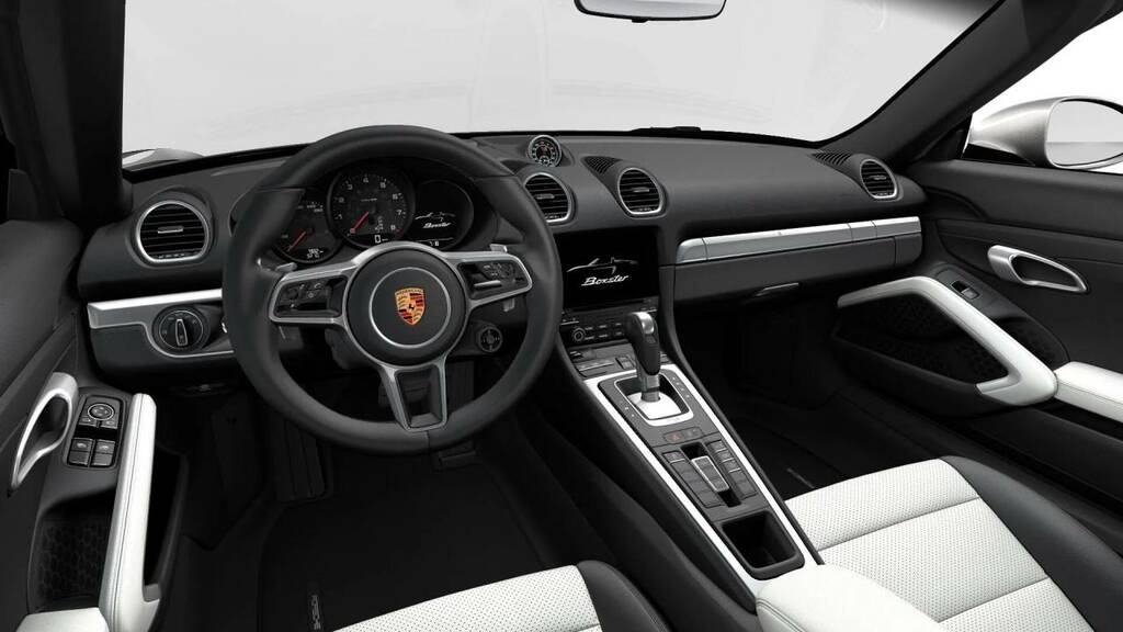 Porsche 718 Boxster Convertible Silver #4