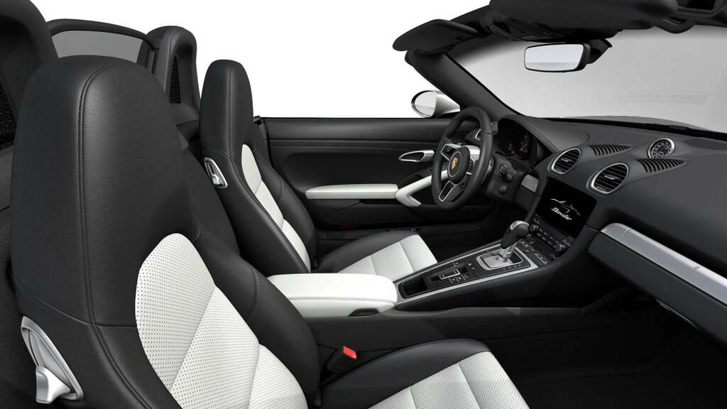 Porsche 718 Boxster Convertible Silver #5