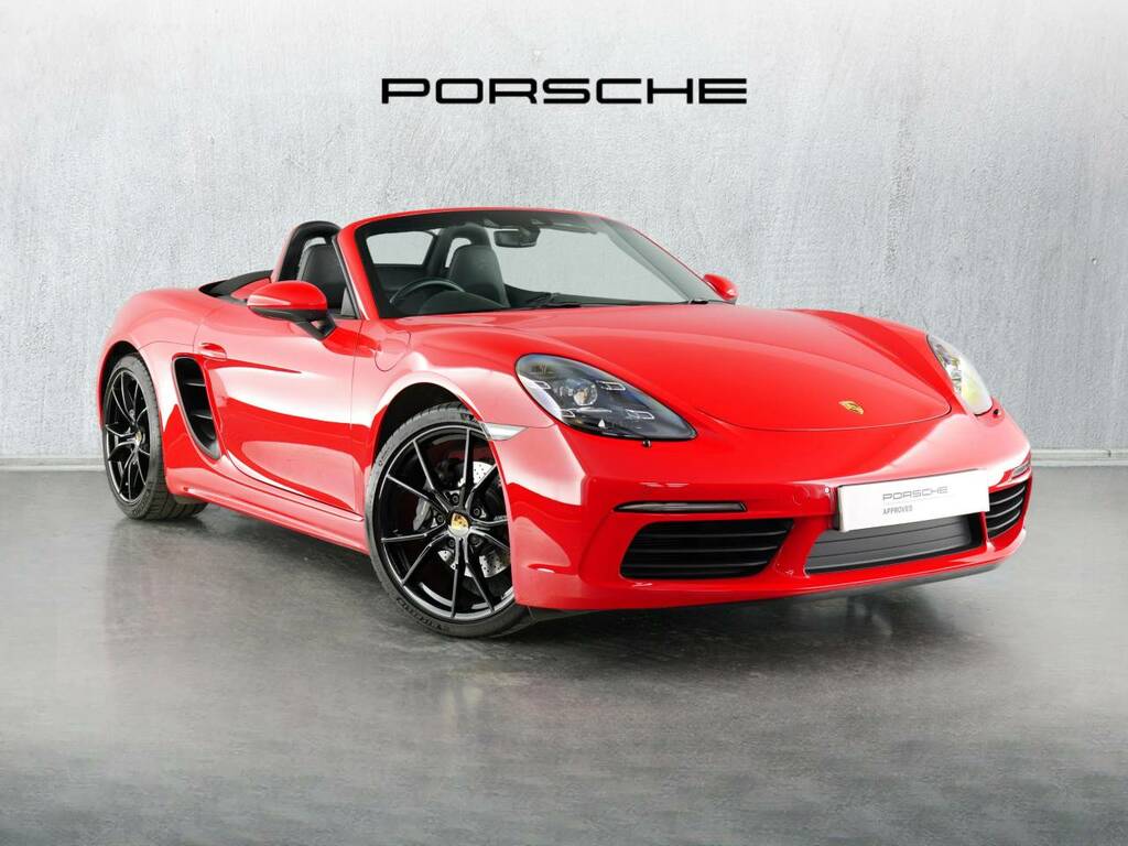 Porsche 718 Boxster Convertible Red