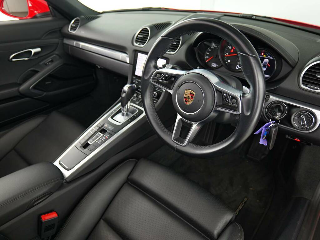 Porsche 718 Boxster Convertible Red #5