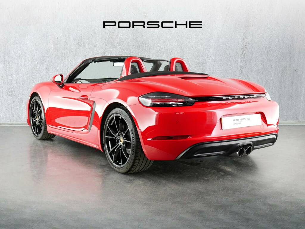 Porsche 718 Boxster Convertible Red #3