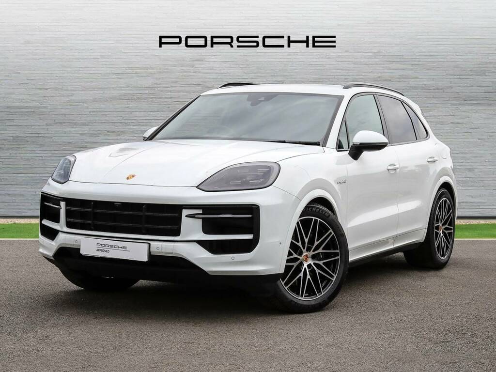 Porsche Cayenne E-hybrid White #2