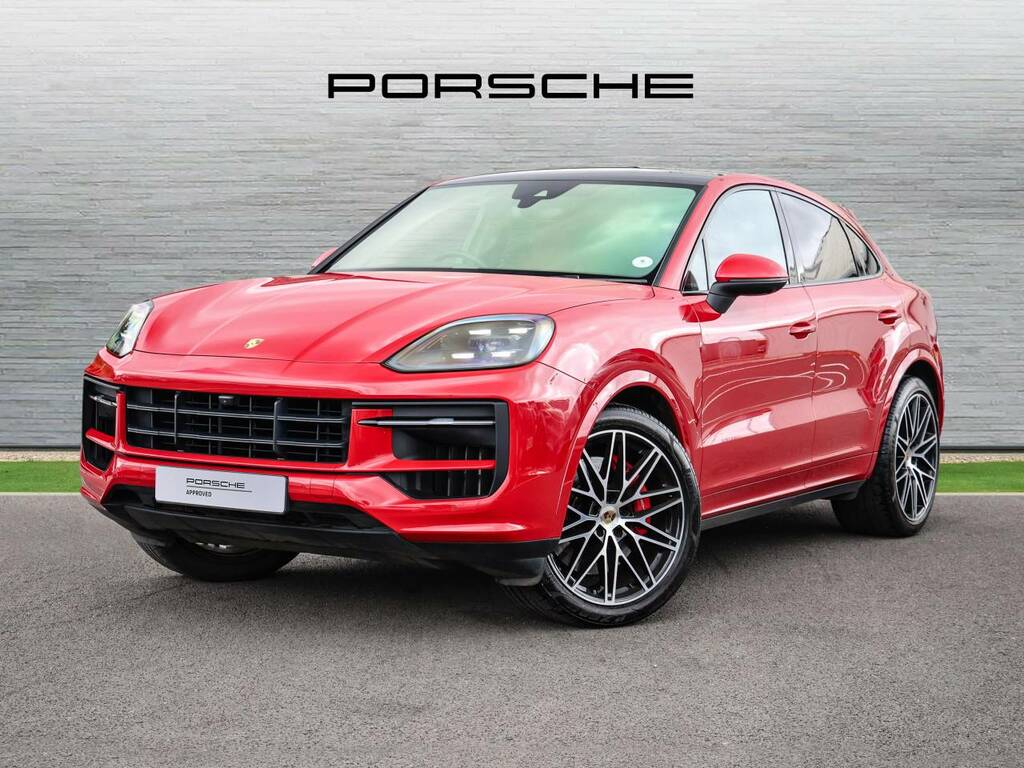 Porsche Cayenne S Coup233 My24  Red #2