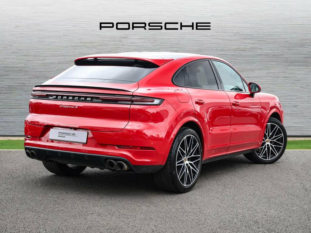 Porsche Cayenne S Coup233 My24  Red #3