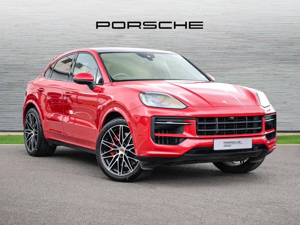 Porsche Cayenne S Coup233 My24 Red