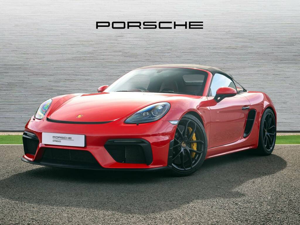 Porsche 718 Spyder My23 Red #2