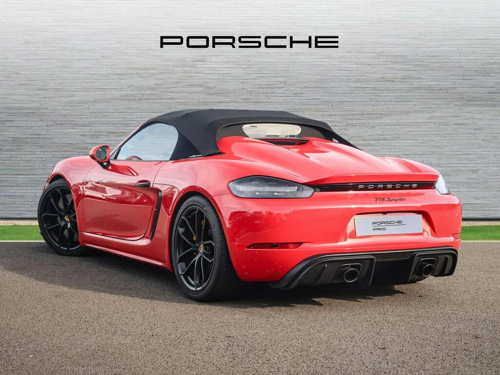 Porsche 718 Spyder My23 Red #3
