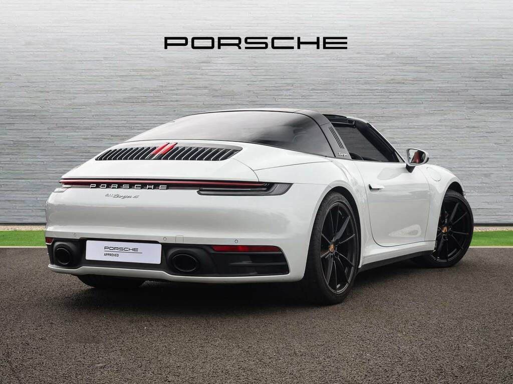 Porsche 911 Targa 4 My23 White #3