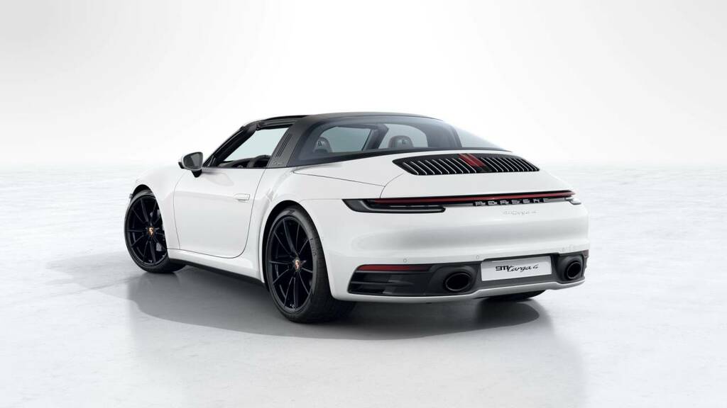 Porsche 911 Targa 4 My23 White #3