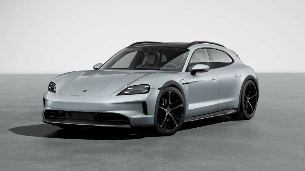 Porsche Taycan 4S Cross Turismo Silver