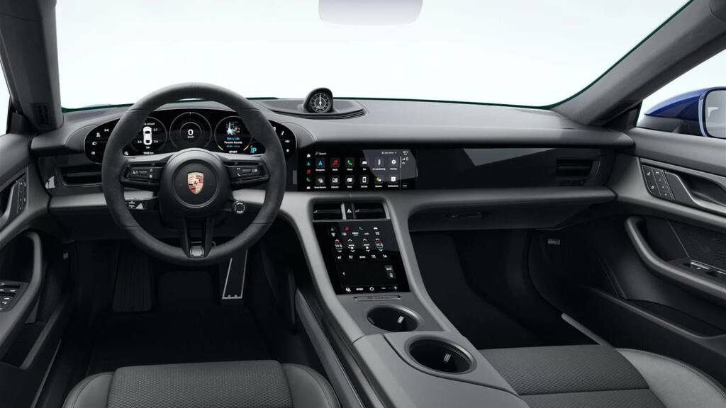 Porsche Taycan Turbo Blue #4