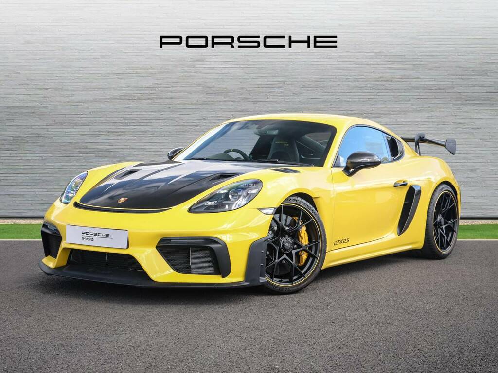 Porsche 718 Cayman Gt4 Rs My24 Yellow #2