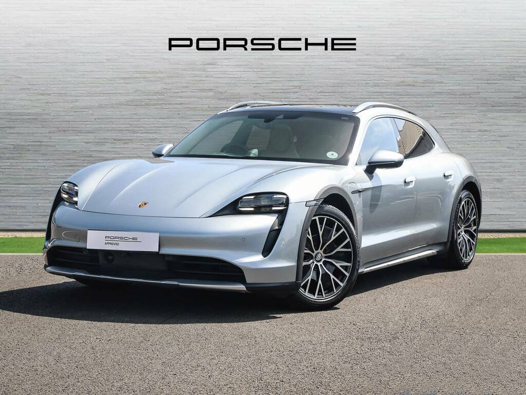 Porsche Taycan 4 Cross Turismo Silver #2