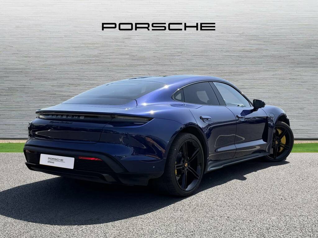 Porsche Taycan Turbo S My23 Blue #3