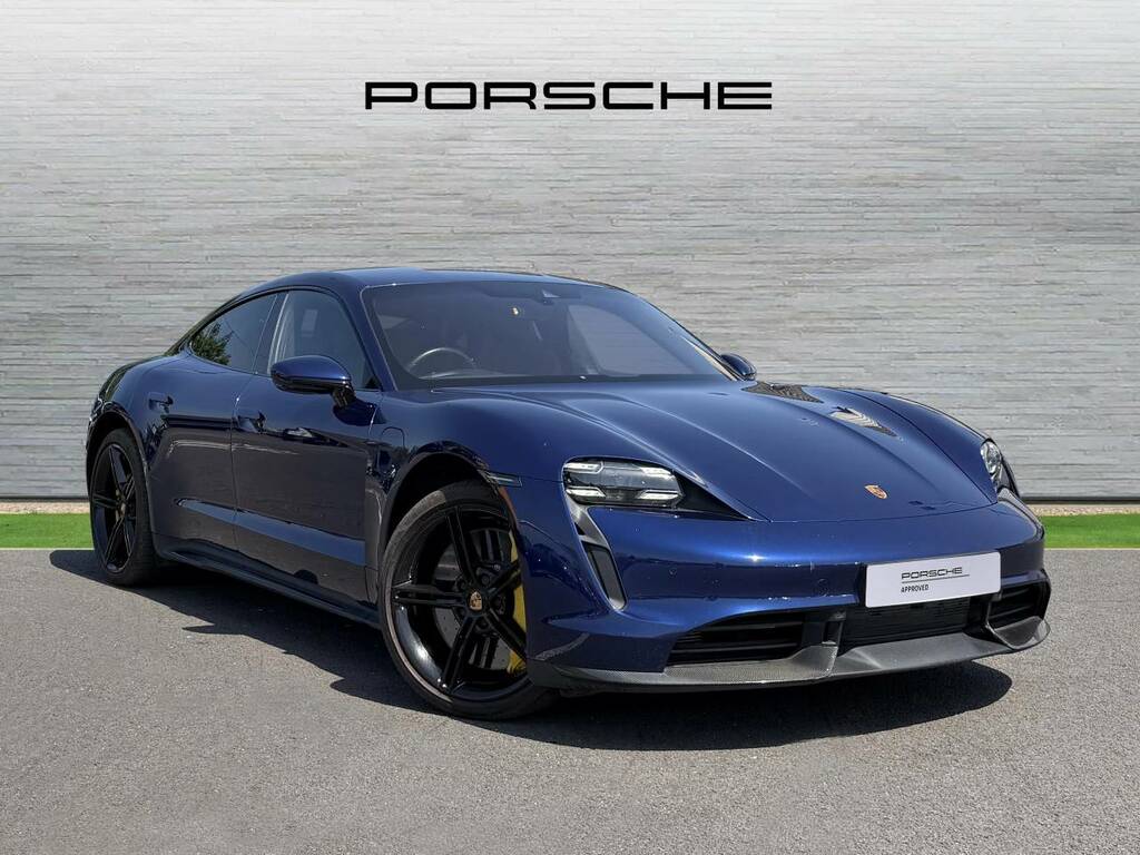 Porsche Taycan Turbo S My23 Blue