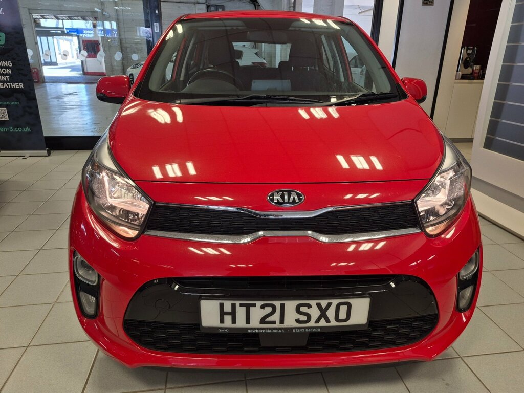 Kia Picanto 1.0 Dpi 3 Hatchback Euro 6 Ss Red #4