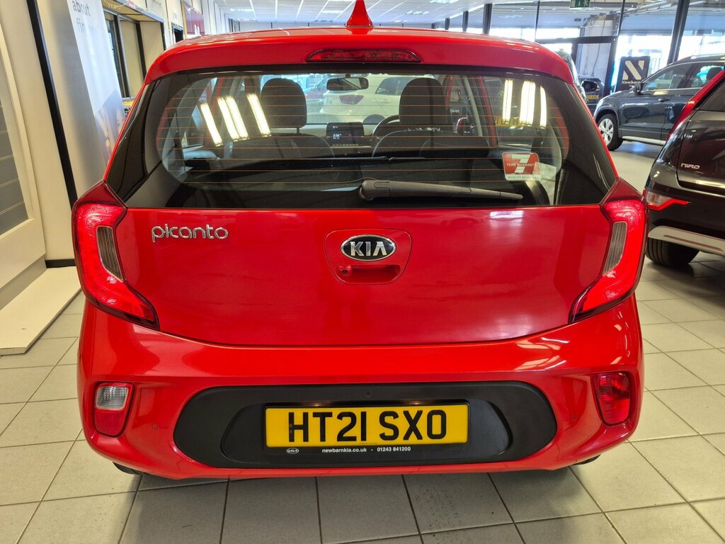 Kia Picanto 1.0 Dpi 3 Hatchback Euro 6 Ss Red #6