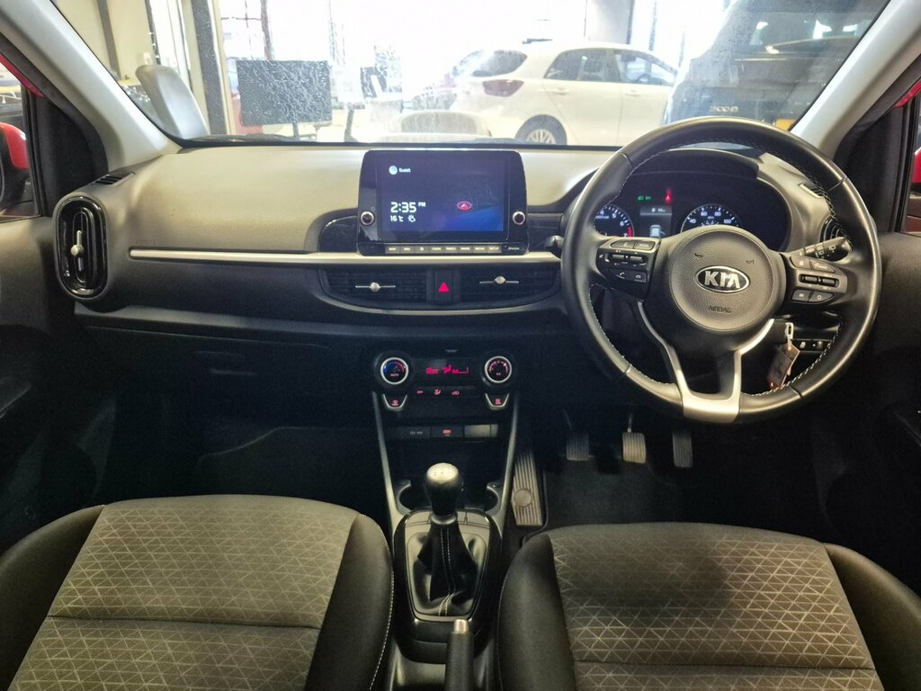 Kia Picanto 1.0 Dpi 3 Hatchback Euro 6 Ss Red #3