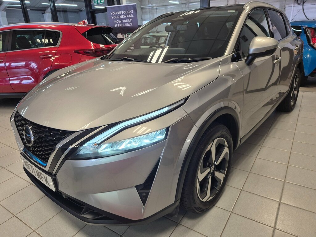Nissan Qashqai 1.3 Dig-t Mhev N-connecta Suv Hybrid Xt WR71MFK Silver #4