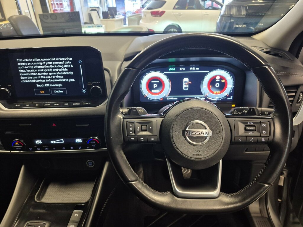 Nissan Qashqai 1.3 Dig-t Mhev N-connecta Suv Hybrid Xt WR71MFK Silver #3