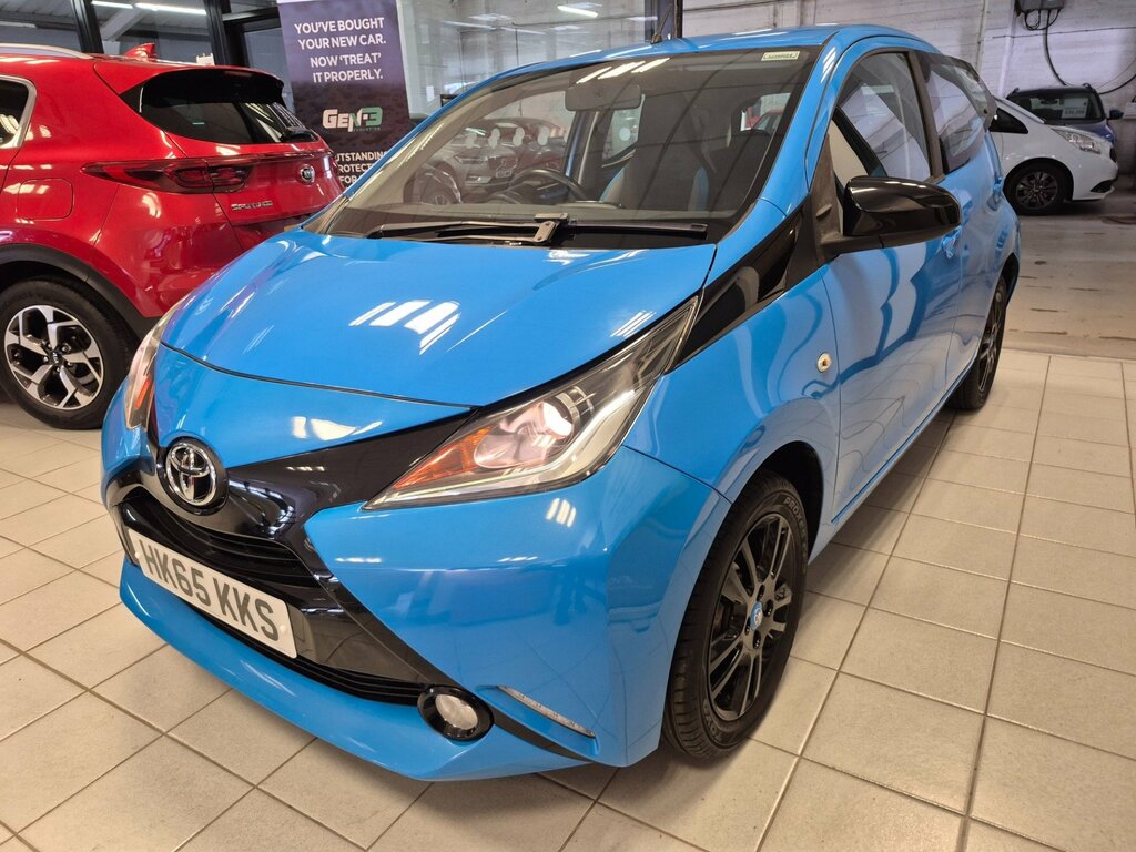 Toyota Aygo 1.0 Vvt-i X-cite Hatchback Euro Blue #5