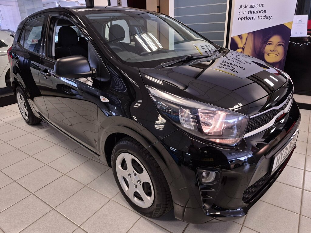 Kia Picanto 1.0 Dpi 1 Hatchback Euro 6 Ss Black
