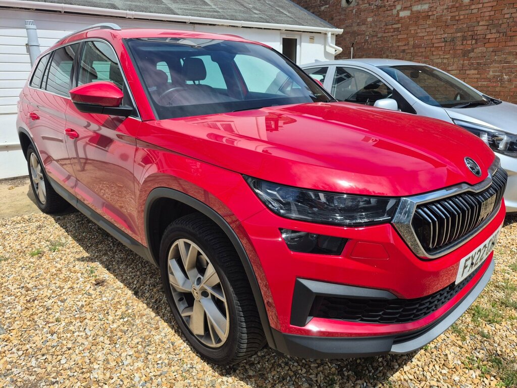 Skoda Kodiaq 1.5 Tsi Act Se L Suv Dsg Euro 6 Ss Red