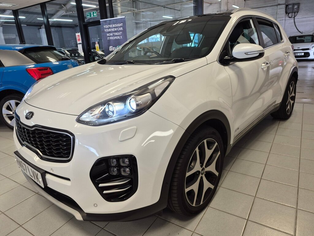Kia Sportage 1.6 T-gdi Gt-line S Suv Dct Awd Euro 6 White #5