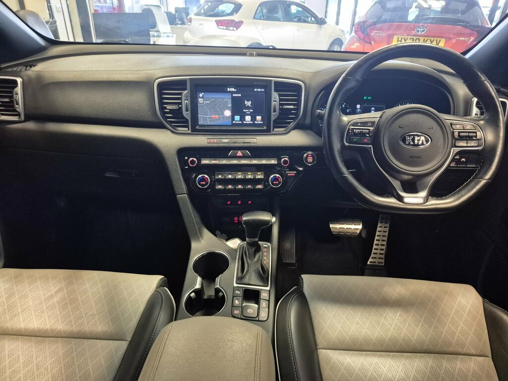 Kia Sportage 1.6 T-gdi Gt-line S Suv Dct Awd Euro 6 White #3