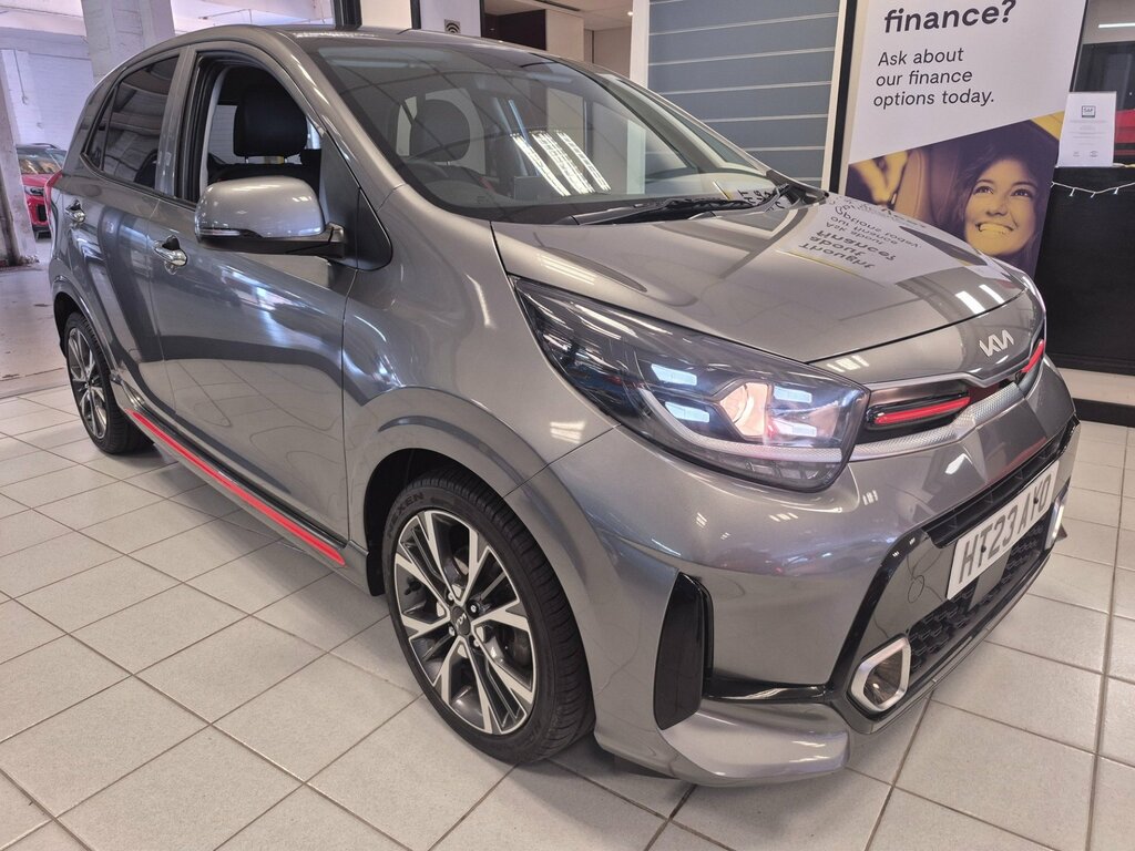 Kia Picanto 1.0 T-gdi Gt-line S Hatchback Eu Grey