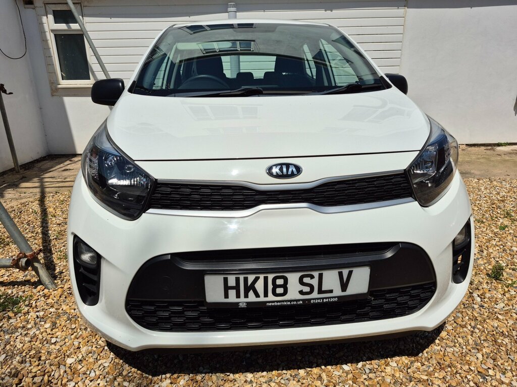 Kia Picanto 1.0 1 Hatchback Euro 6 66 Bhp White #4
