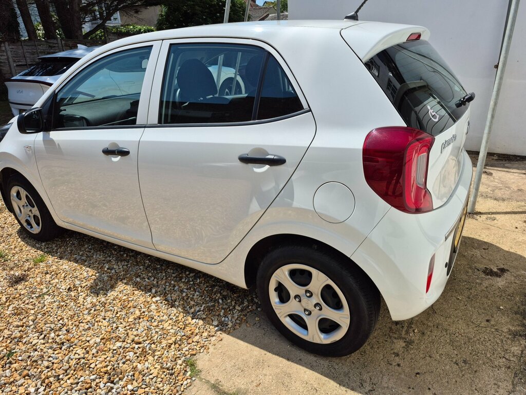 Kia Picanto 1.0 1 Hatchback Euro 6 66 Bhp White #2