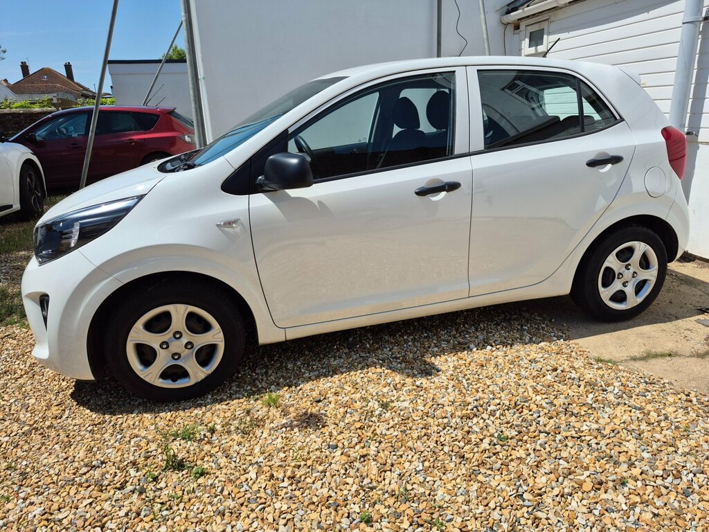 Kia Picanto 1.0 1 Hatchback Euro 6 66 Bhp White #6