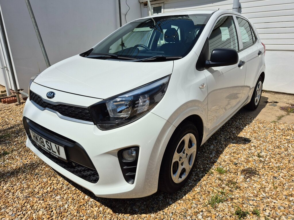 Kia Picanto 1.0 1 Hatchback Euro 6 66 Bhp White #5