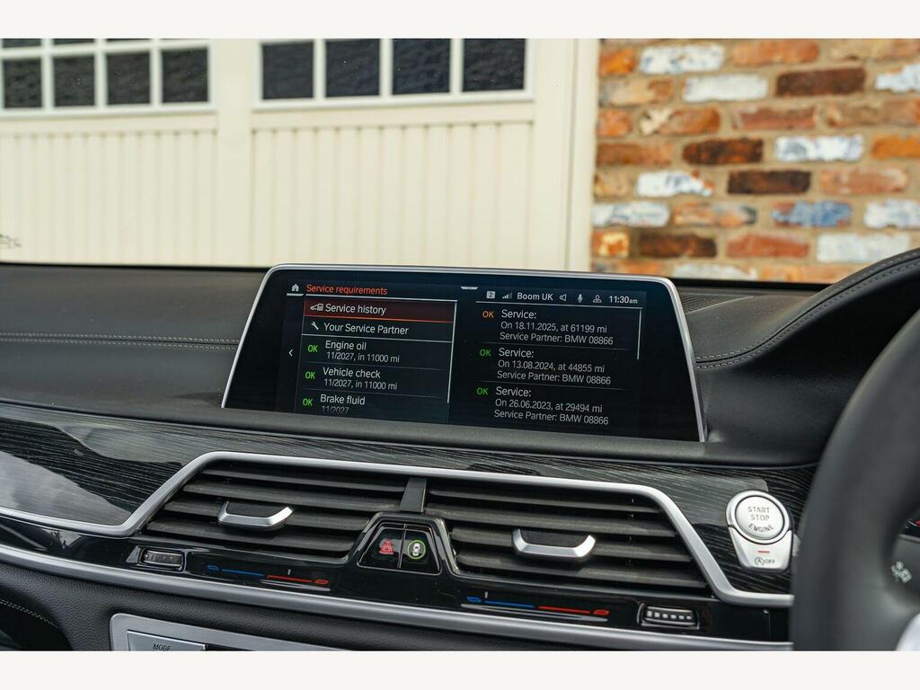 BMW 7 Series 730D Mht M Sport Grey #49
